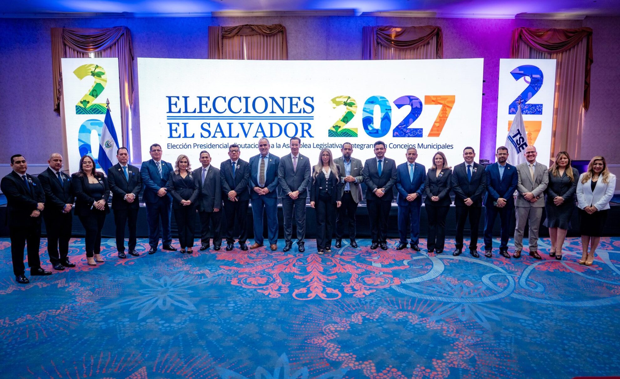 TSE presenta logo oficial de las Elecciones 2027 – Qué Pasa El Salvador